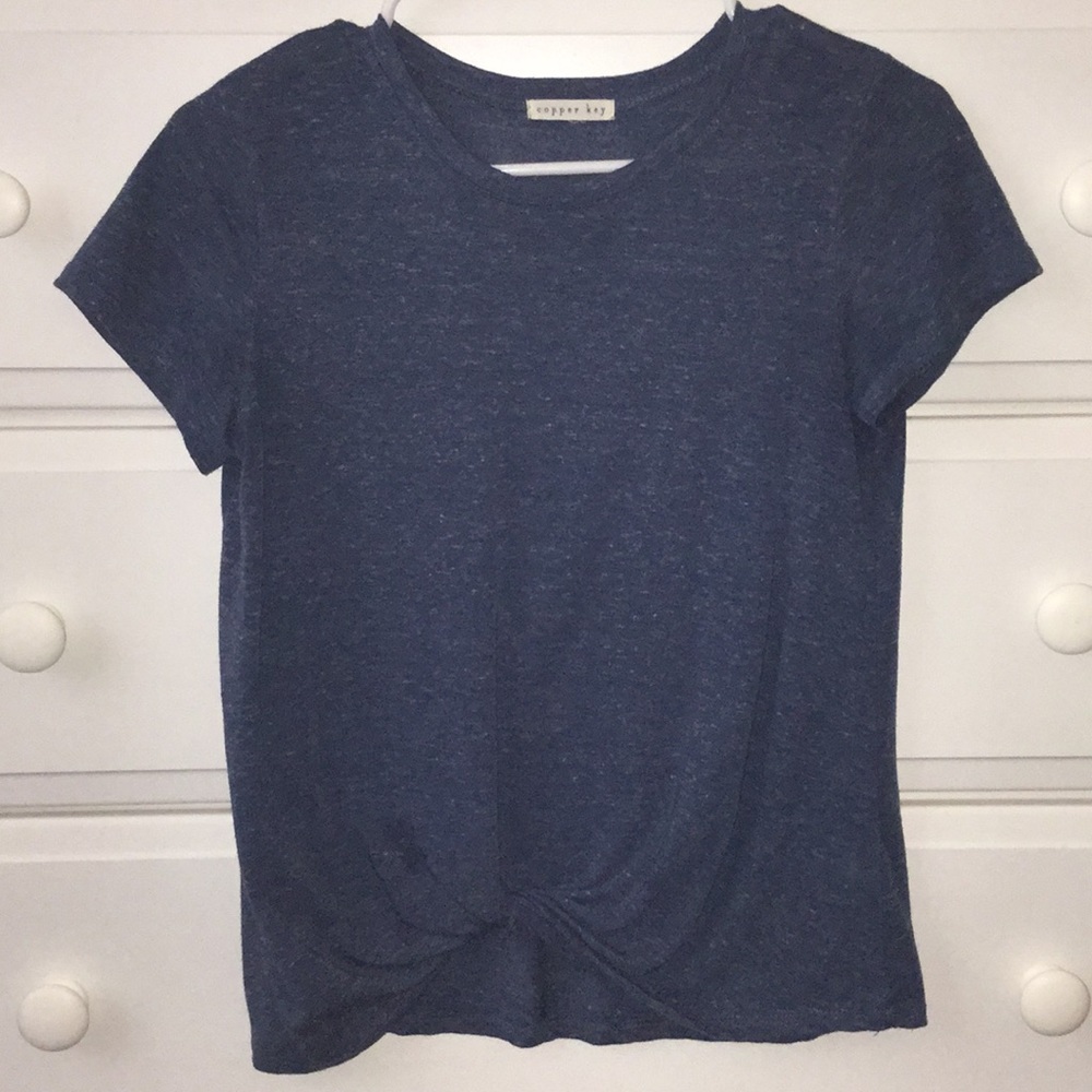 Copper Key Blue Top